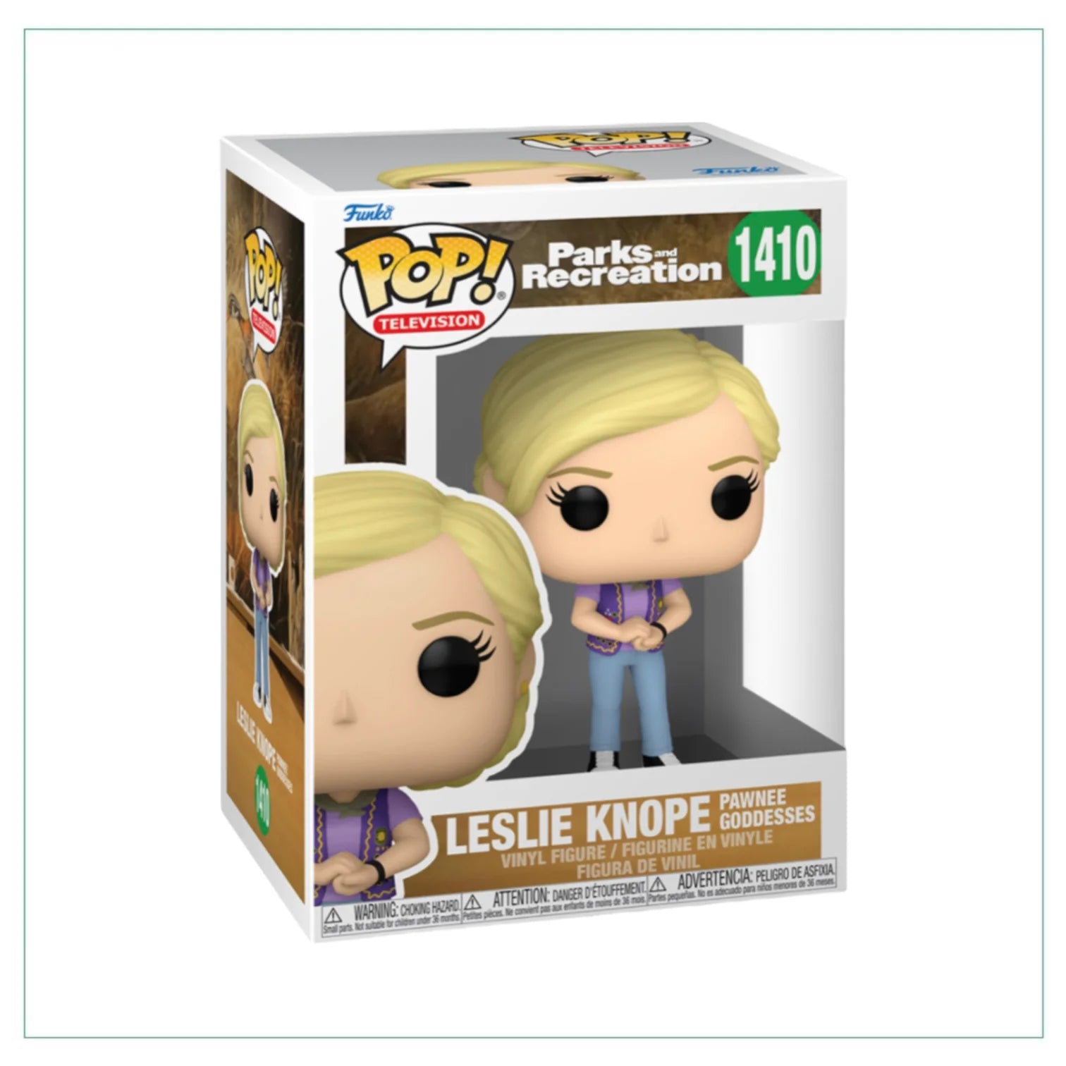 Leslie Knope (Pawnee Goodesses) #1410 Funko Pop! - Parks \\u0026 Recreation