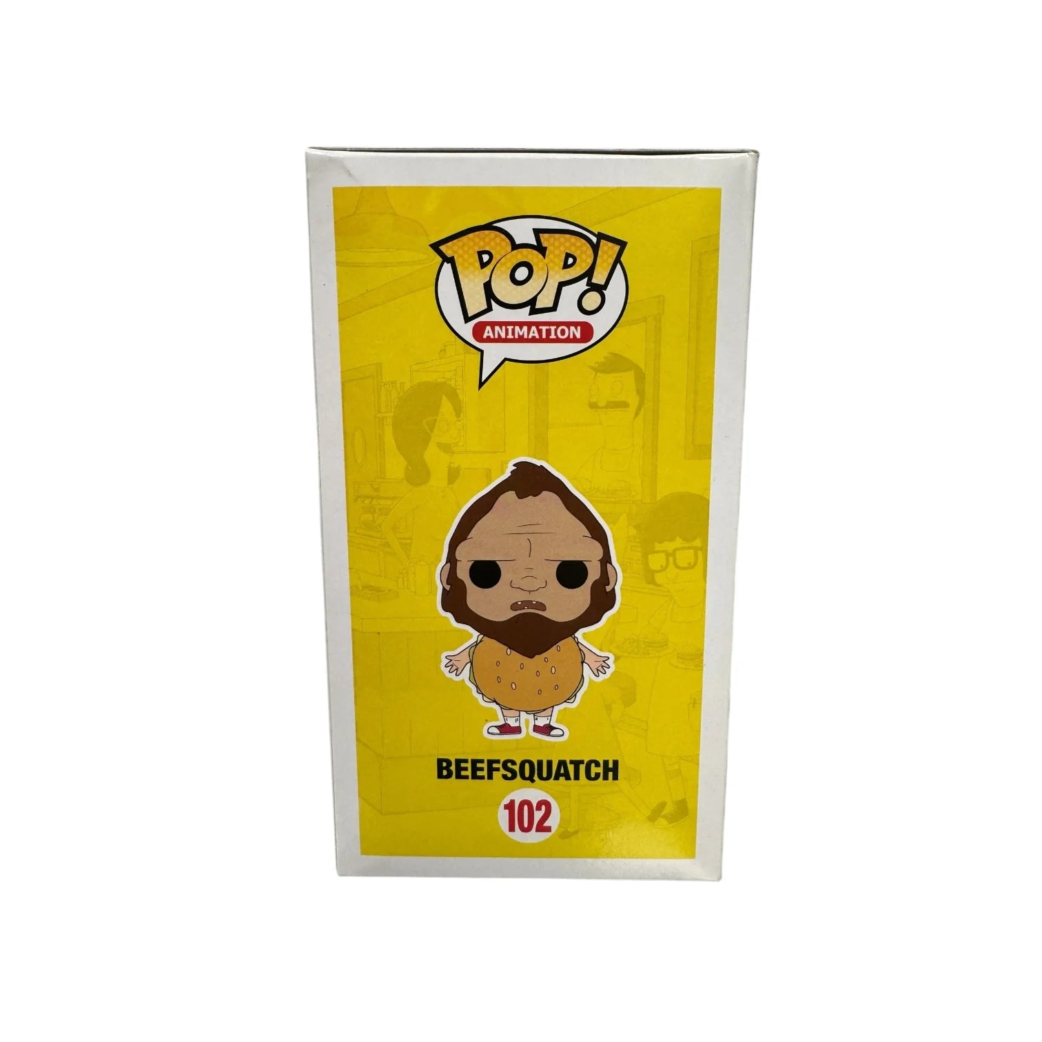 Beefsquatch #102 Funko Pop! - Bob's Burgers - Condition 8\/10
