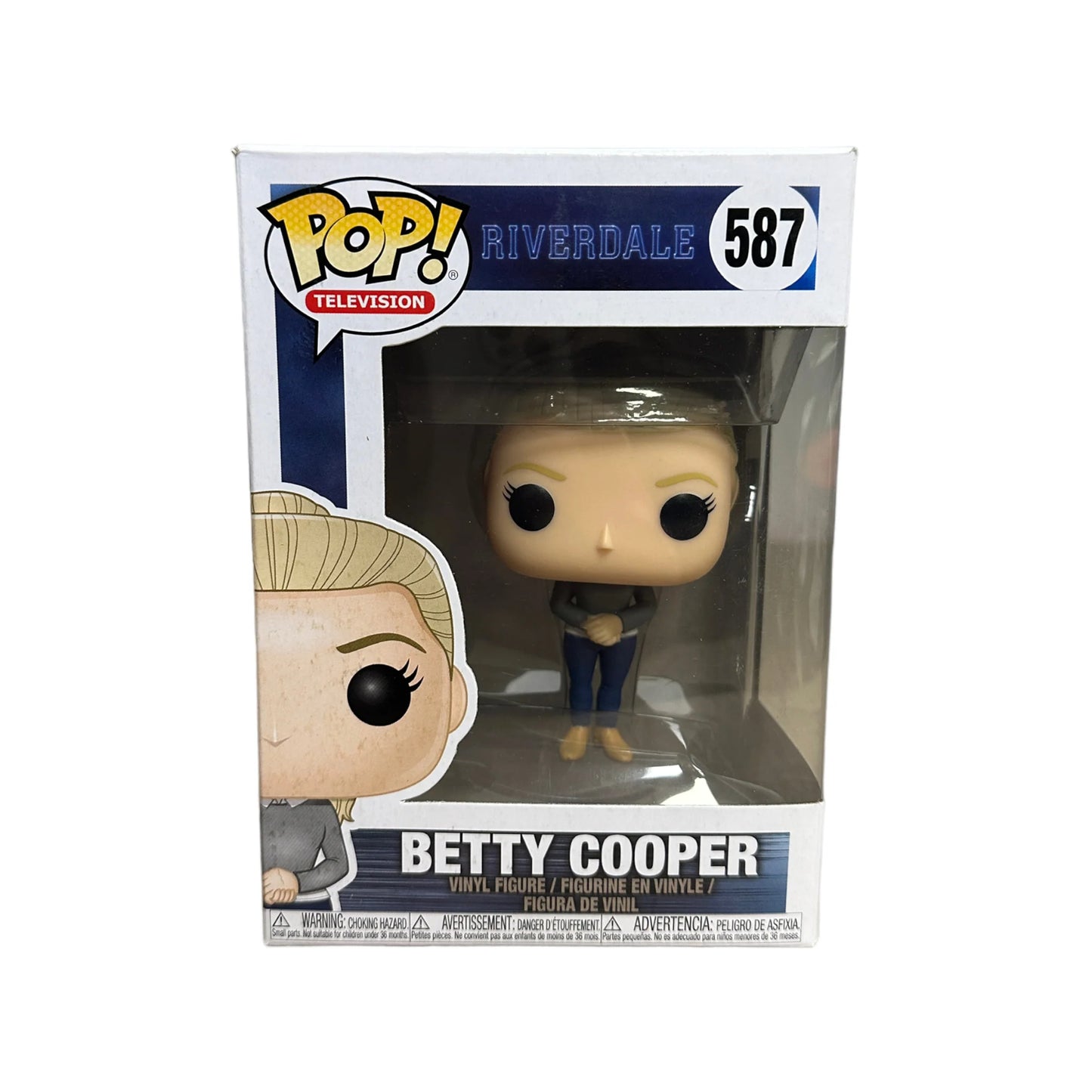Betty Cooper #587 Funko Pop! - Riverdale - 2018 Pop! - Condition 8\\/10