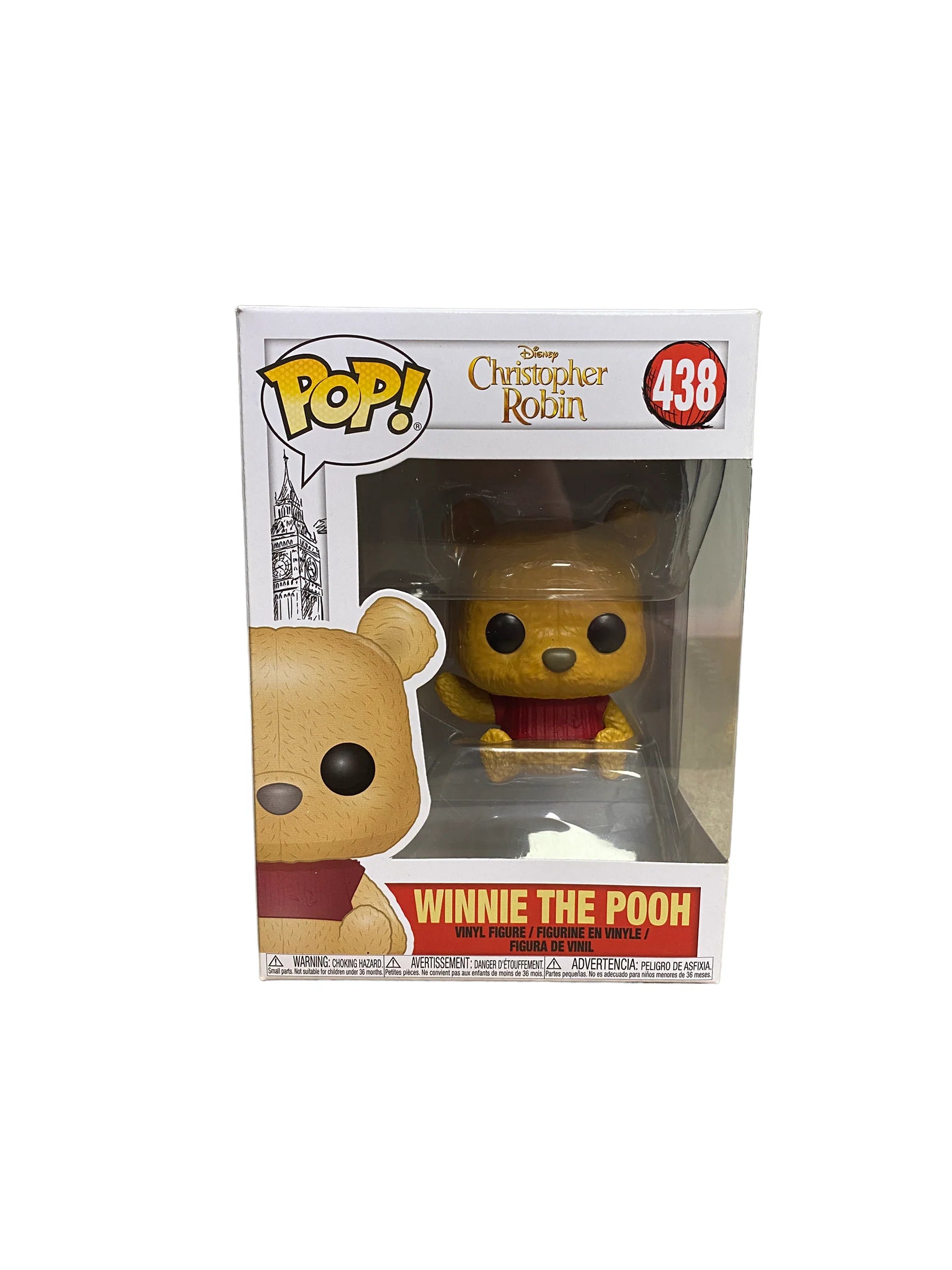 Winnie the Pooh #438 Funko Pop! - Christopher Robin - Condition 9.5+\/10