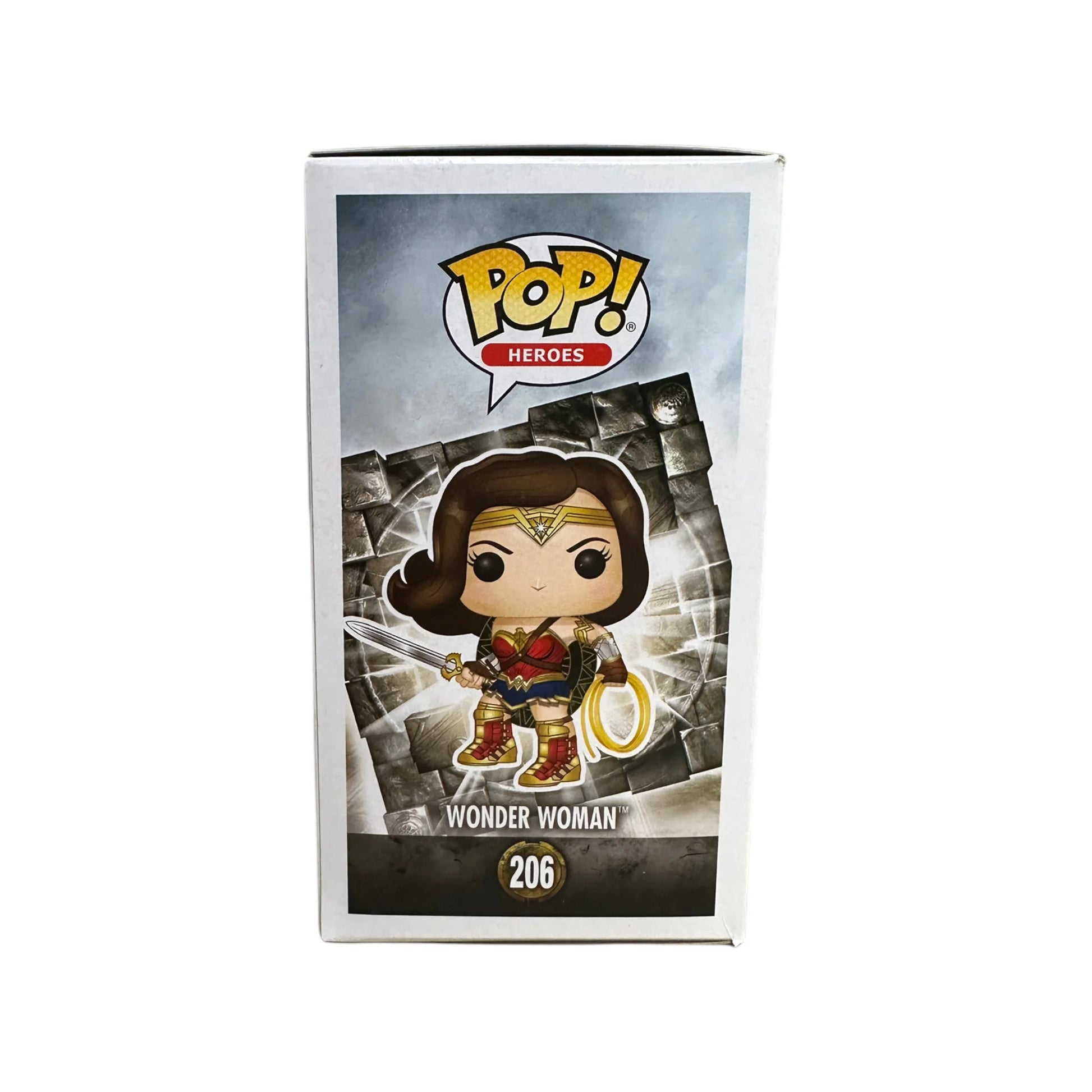 Wonder Woman #206 (Gold) Funko Pop! - Justice League - Hot Topic Employees Exclusive LE180 Pcs - Condition 8\/10
