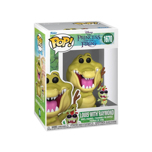 Louis with Raymond #1670 Funko Pop! \\u0026 Buddy - The Princess and the Frog - Disney - PREORDER