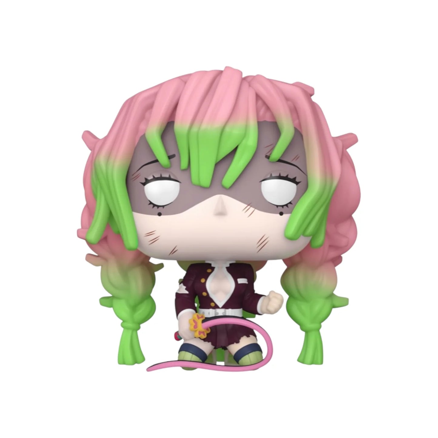 Mitsuri Kanroji #1857 (Battle Damaged) Funko Pop! - Demon Slayer - Hot Topic Exclusive