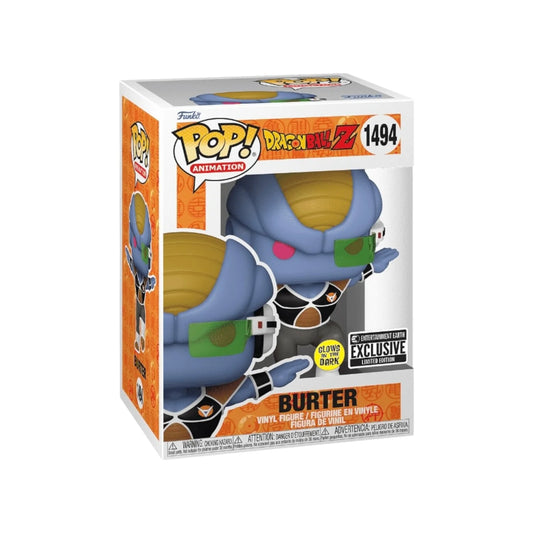 Burter #1494 (Glows in the Dark) Funko Pop! - Dragon Ball Z - Entertainment Earth Exclusive