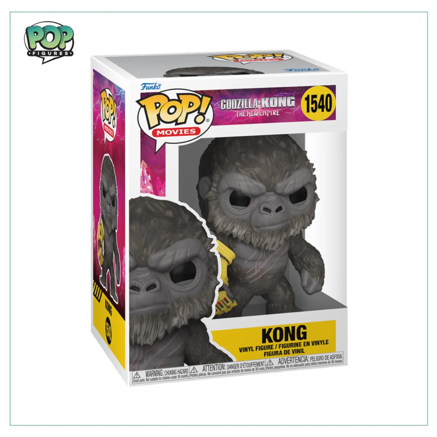 Kong #1540 Funko Pop! Godzilla Vs. Kong: The New Empire