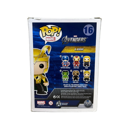 Loki #16 Funko Pop! - The Avengers - SDCC 2012 Exclusive LE480 Pcs - Condition 5.5\\/10