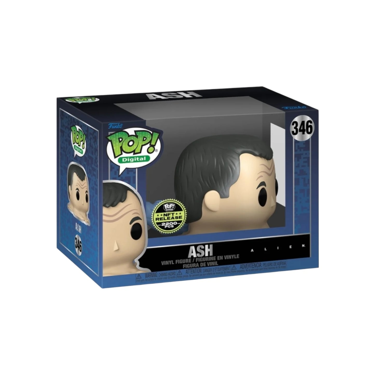 Ash #346 Funko Pop! - Alien - NFT Release Exclusive LE2200 Pcs