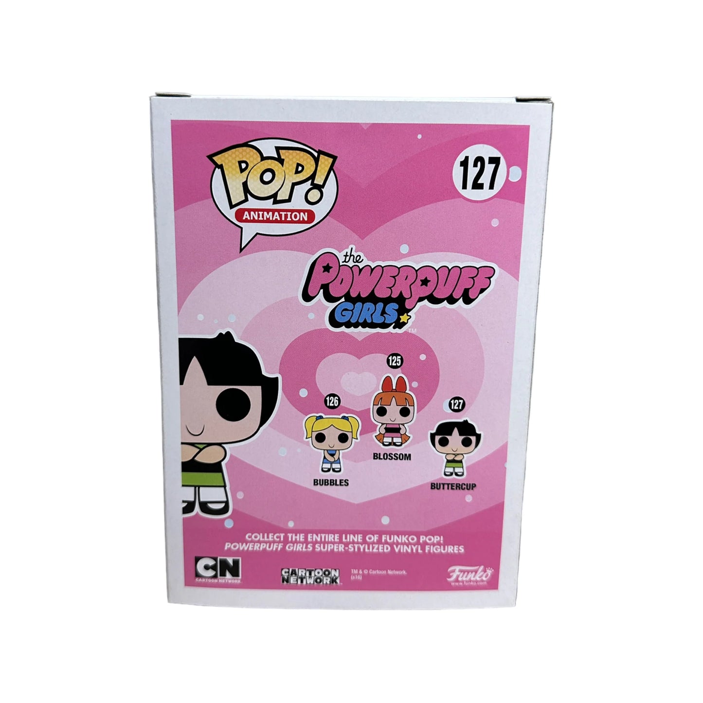 Buttercup #127 Funko Pop! - The Powerpuff Girls - SDCC 2016 Shared First To Market Exclusive - Condition 8.5\\/10