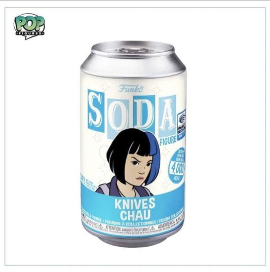 Knives Chau Funko Soda Vinyl Figure! - Scott Pilgrim Vs The World - LE4000 Pcs - Wondercon 2020 Official Convention Exclusive
