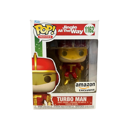 Turbo Man #1162 (Flying) Funko Pop! - Jingle All the Way - Amazon Exclusive - Condition 8.5\/10