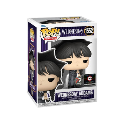 Wednesday Addams #1552 (w\\/ Umbrella) Funko Pop! - Wednesday - Chalice Collectibles Pre-Release Exclusive