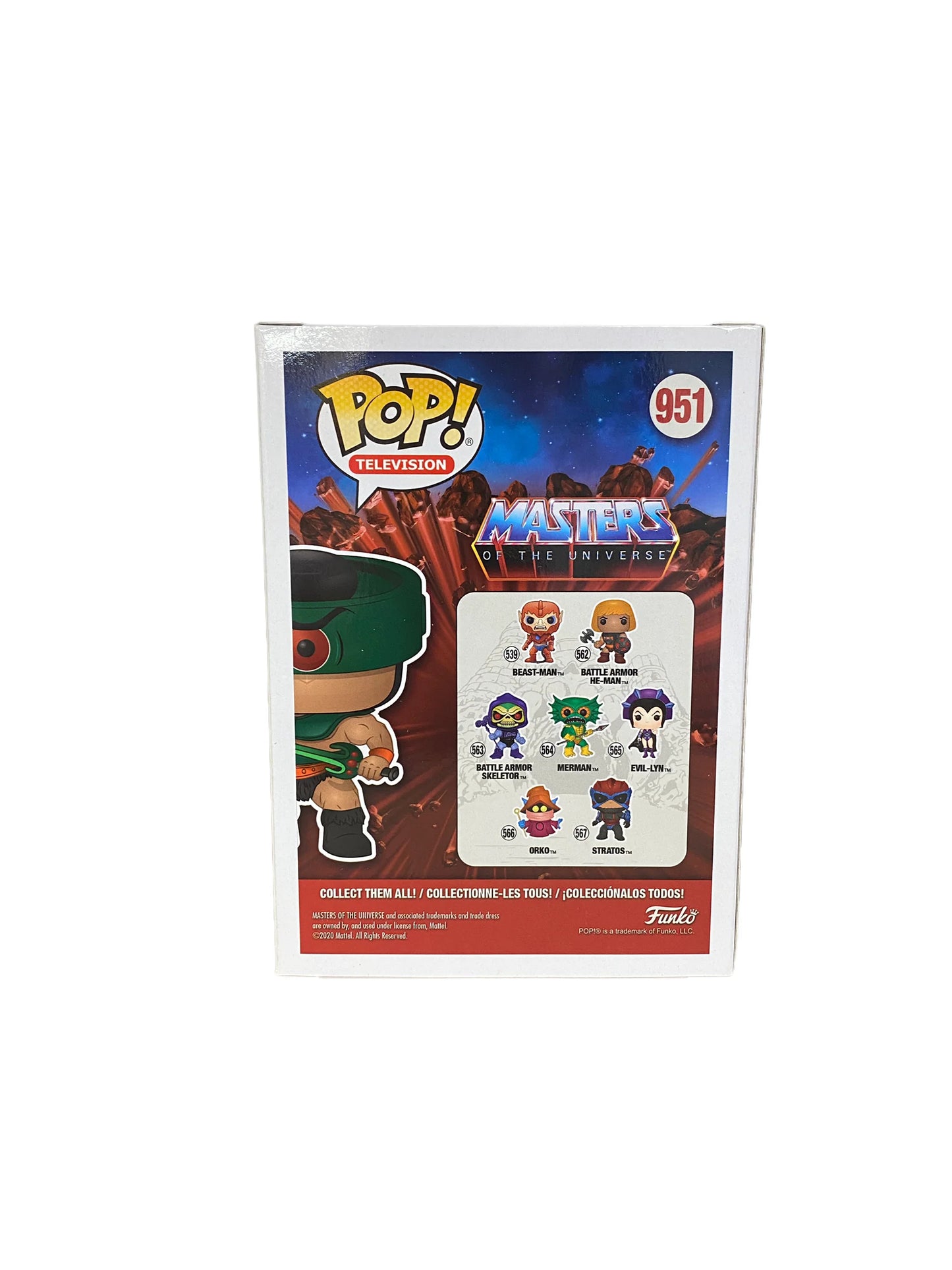 Tri-Klops #951 Funko Pop! - Masters Of The Universe - ECCC 2020 Official Convention Exclusive - Condition 9.5+\\/10