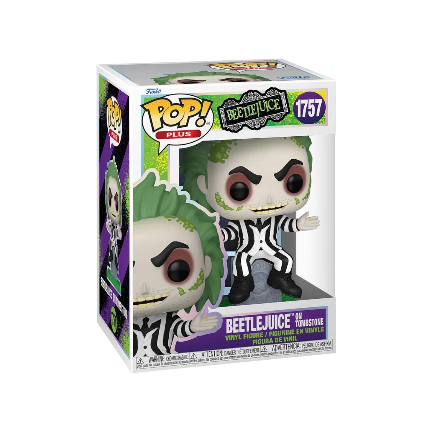 Beetlejuice on Tombstone #1757 Funko Pop! Plus - Beetlejuice - Coming Soon