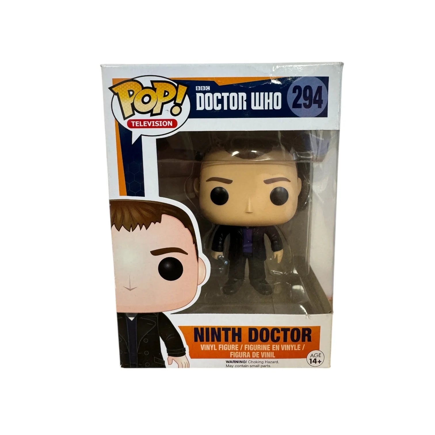 Ninth Doctor Funko Pop! #294 - Doctor Who - Condition 6.5\\/10