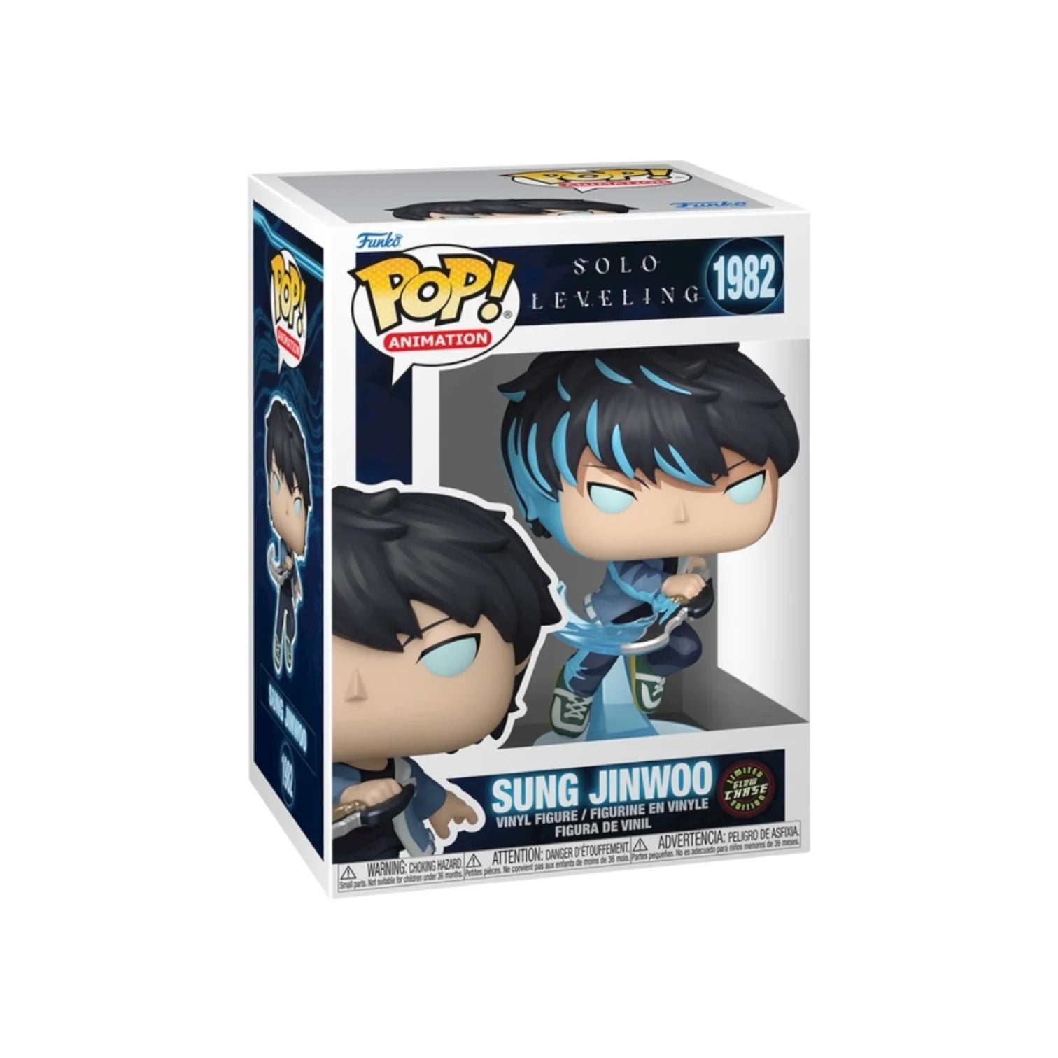 Sung Jinwoo #1982 (Glow Chase) Funko Pop! - Solo Leveling
