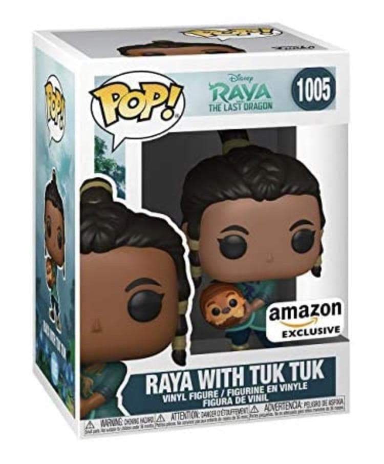 Raya With Tuk Tuk #1005 Funko Pop! Disney - Amazon Exclusive