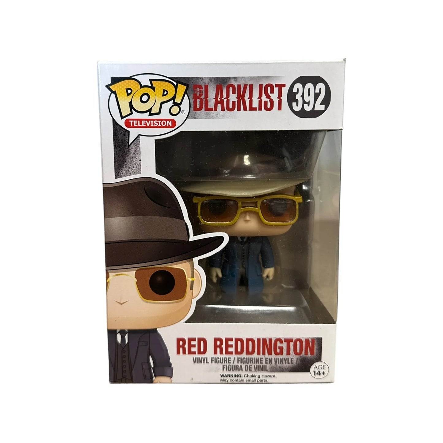 Red Reddington #392 Funko Pop! - The Blacklist - 2016 Pop! - Condition 7.5\\/10