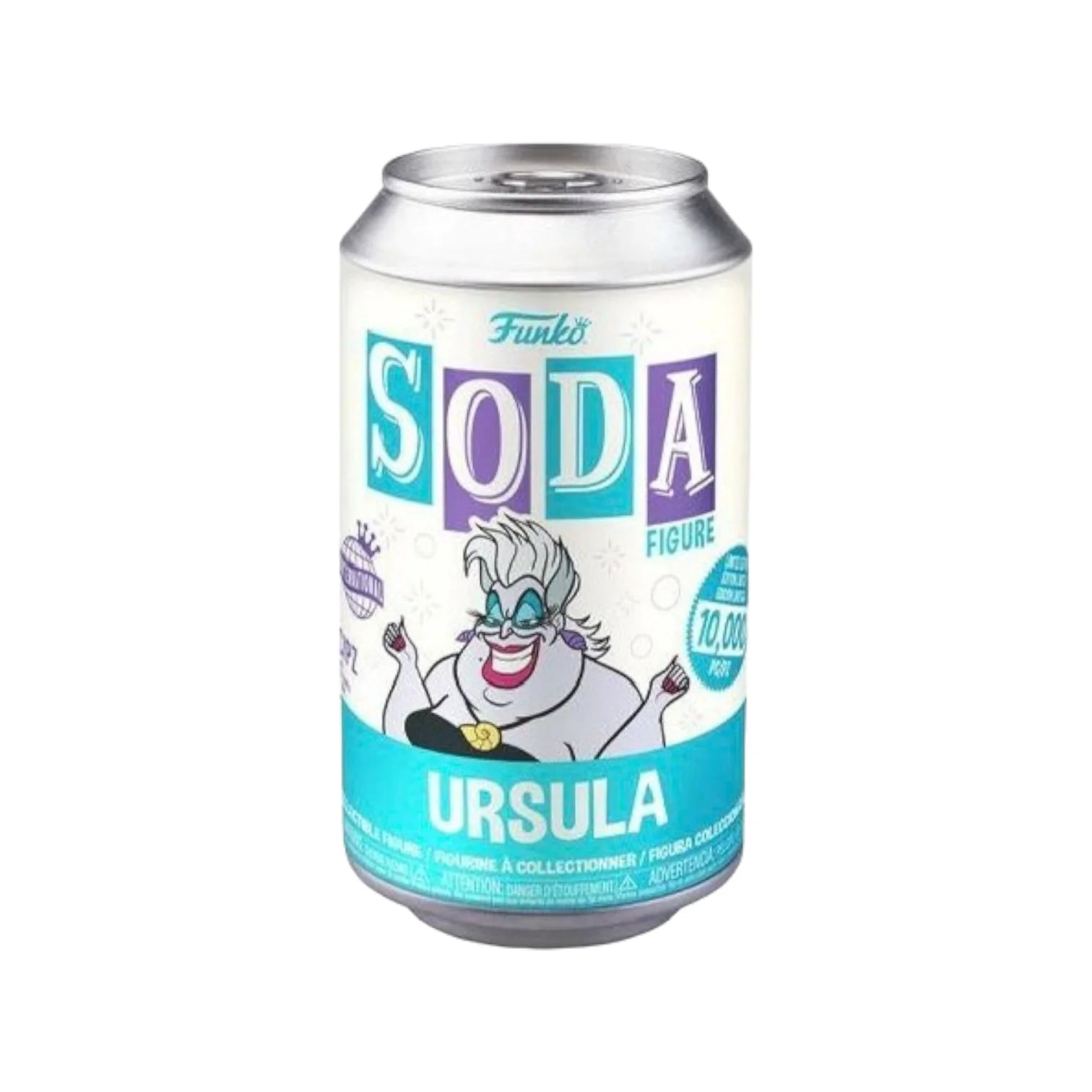 Ursula Funko Soda Vinyl Figure! - The Little Mermaid - International LE10000 Pcs - Chance of Chase