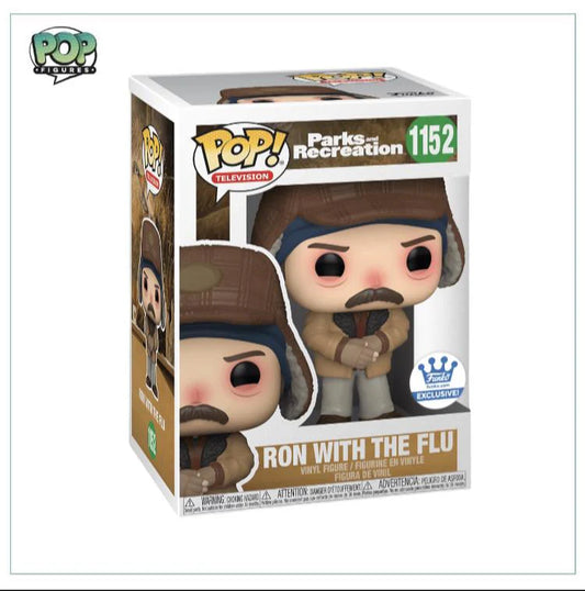 Ron With The Flu #1152 Funko Pop! - Parks and Recreation - Funko Shop Exclusive