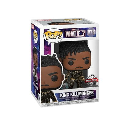 King Killmonger #878 Funko Pop! - Marvel Studios What If...? - Special Edition