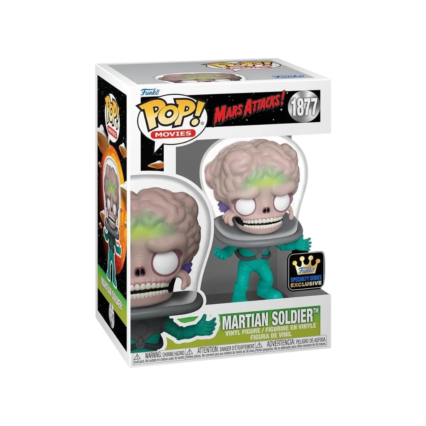 Martian Soldier #1877 Funko Pop! - Mars Attack - Speciality Series