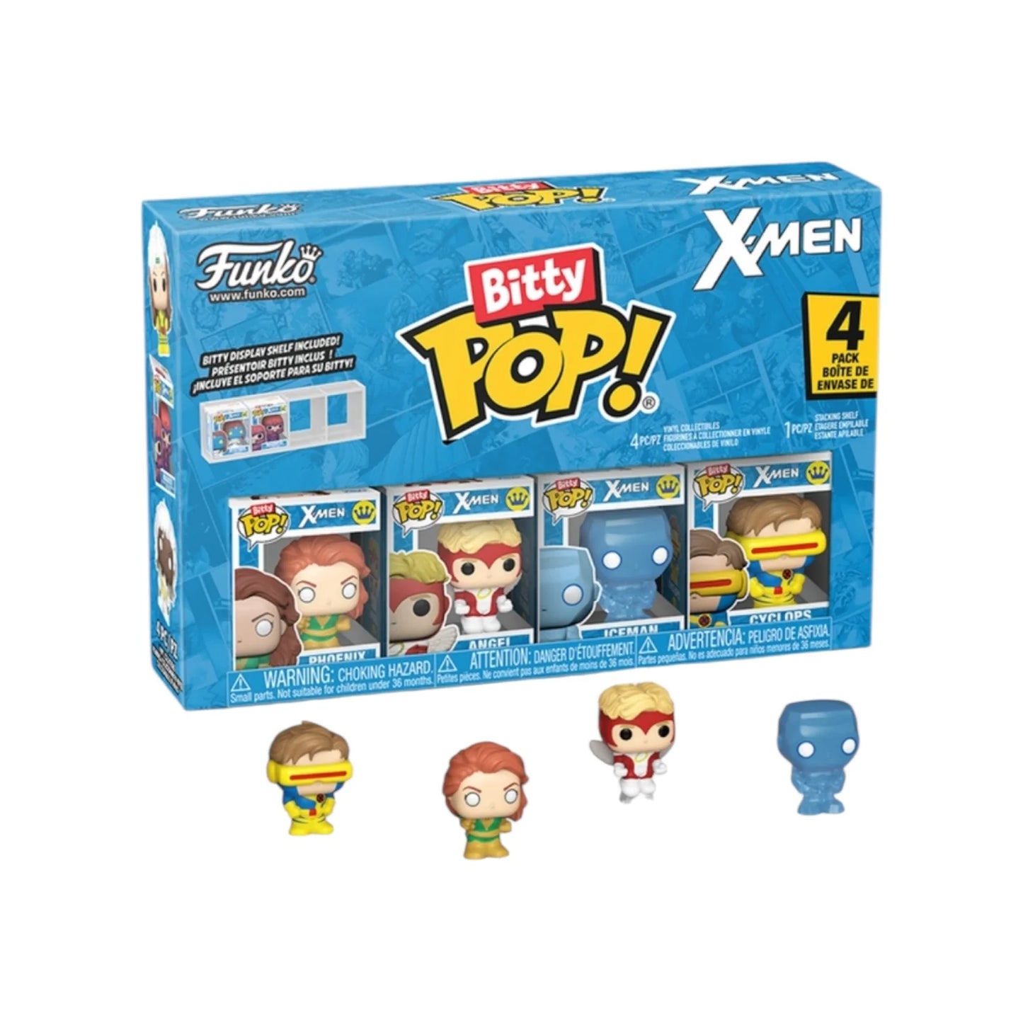 Phoenix Funko 4 Pack Bitty Pop - X-Men - Chance of Chase - PREORDER