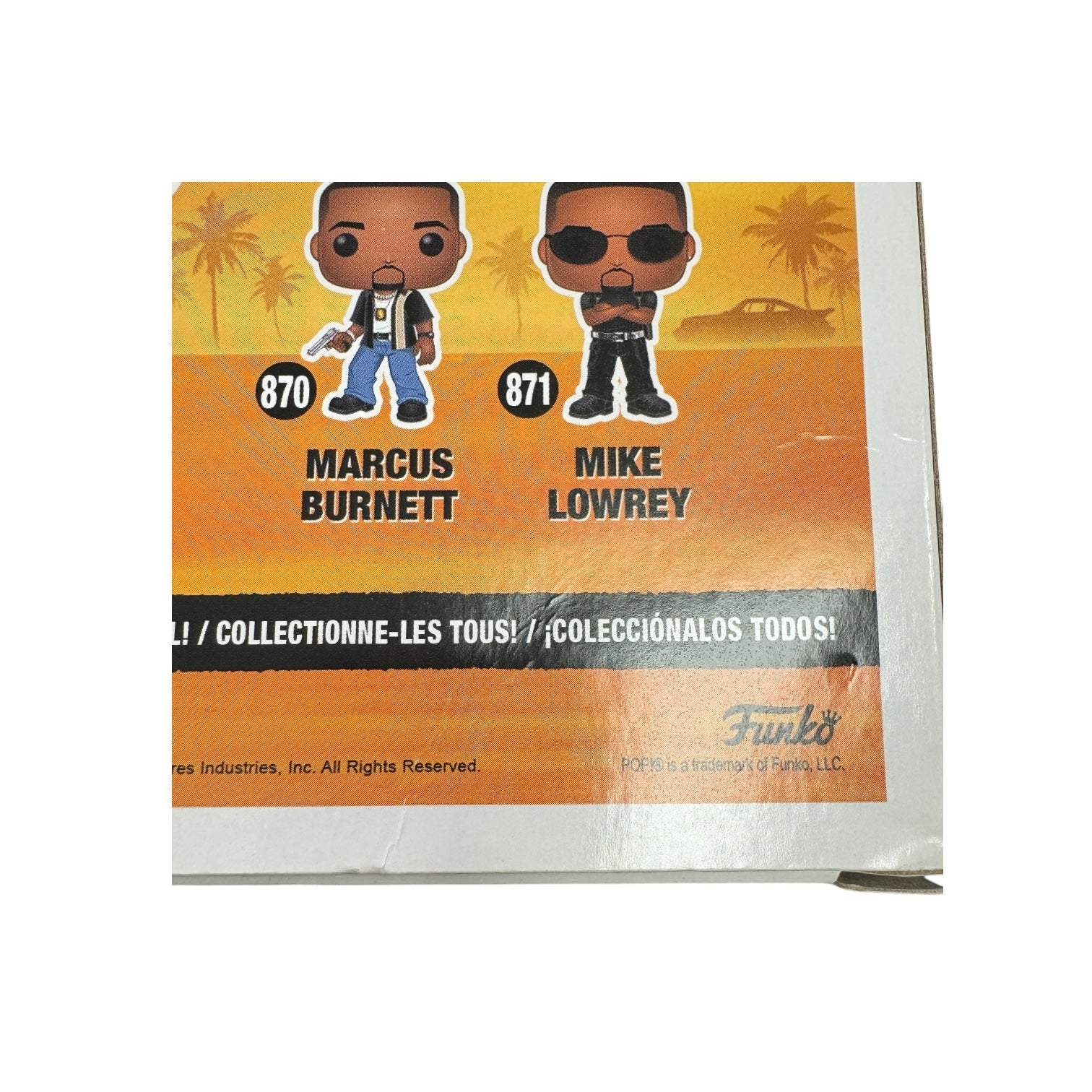 Marcus Burnett #870 Funko Pop! - Bad Boys - Condition 7.5\/10