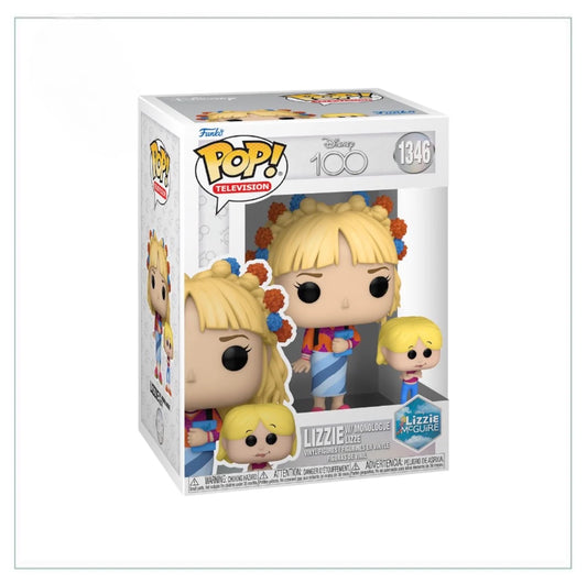 Lizzie w\\/ Monologue Lizzie #1346 Funko Pop! - Disney 100: Lizzie McGuire - PREORDER