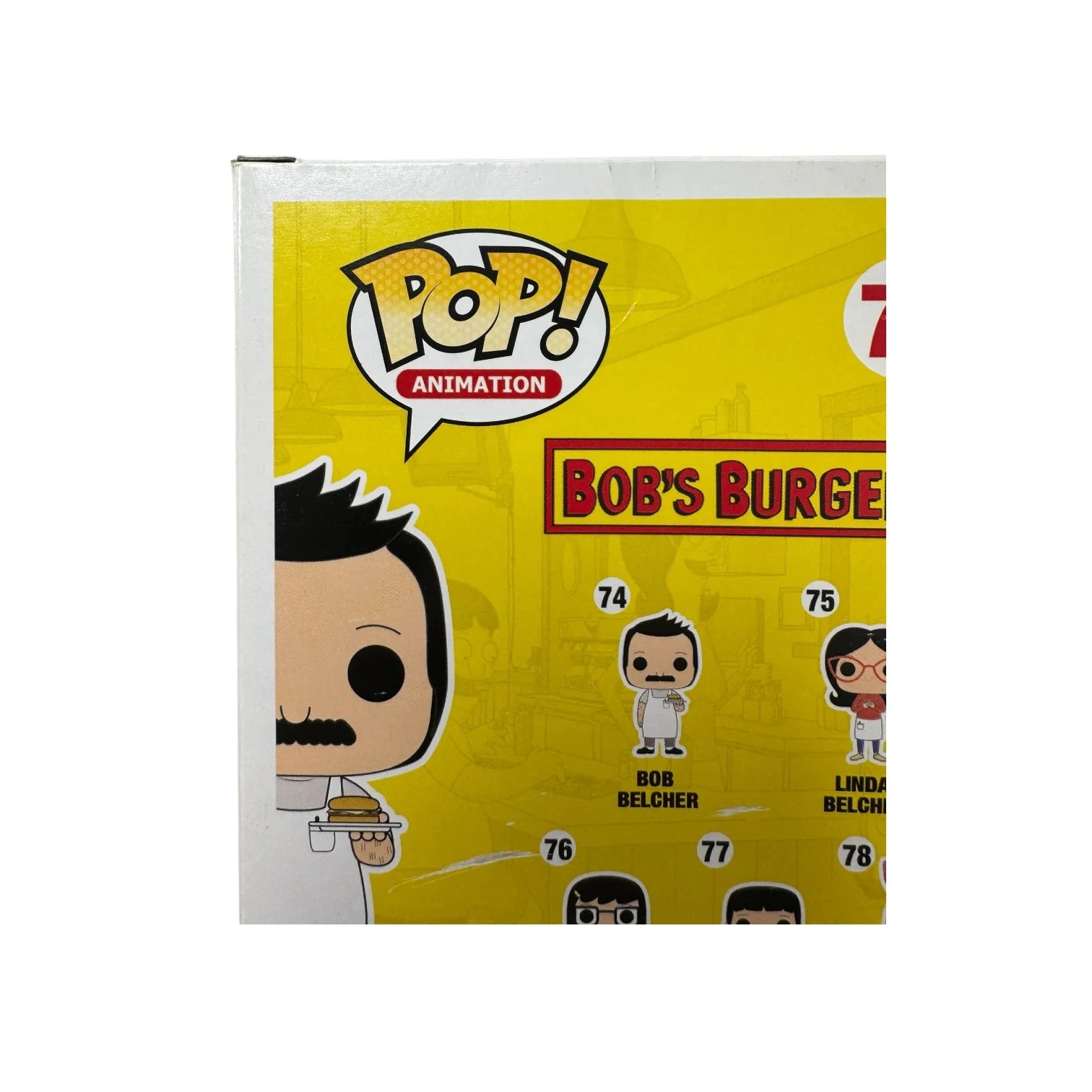 Bob Belcher #74 Funko Pop! - Bob's Burgers - Condition 8\/10