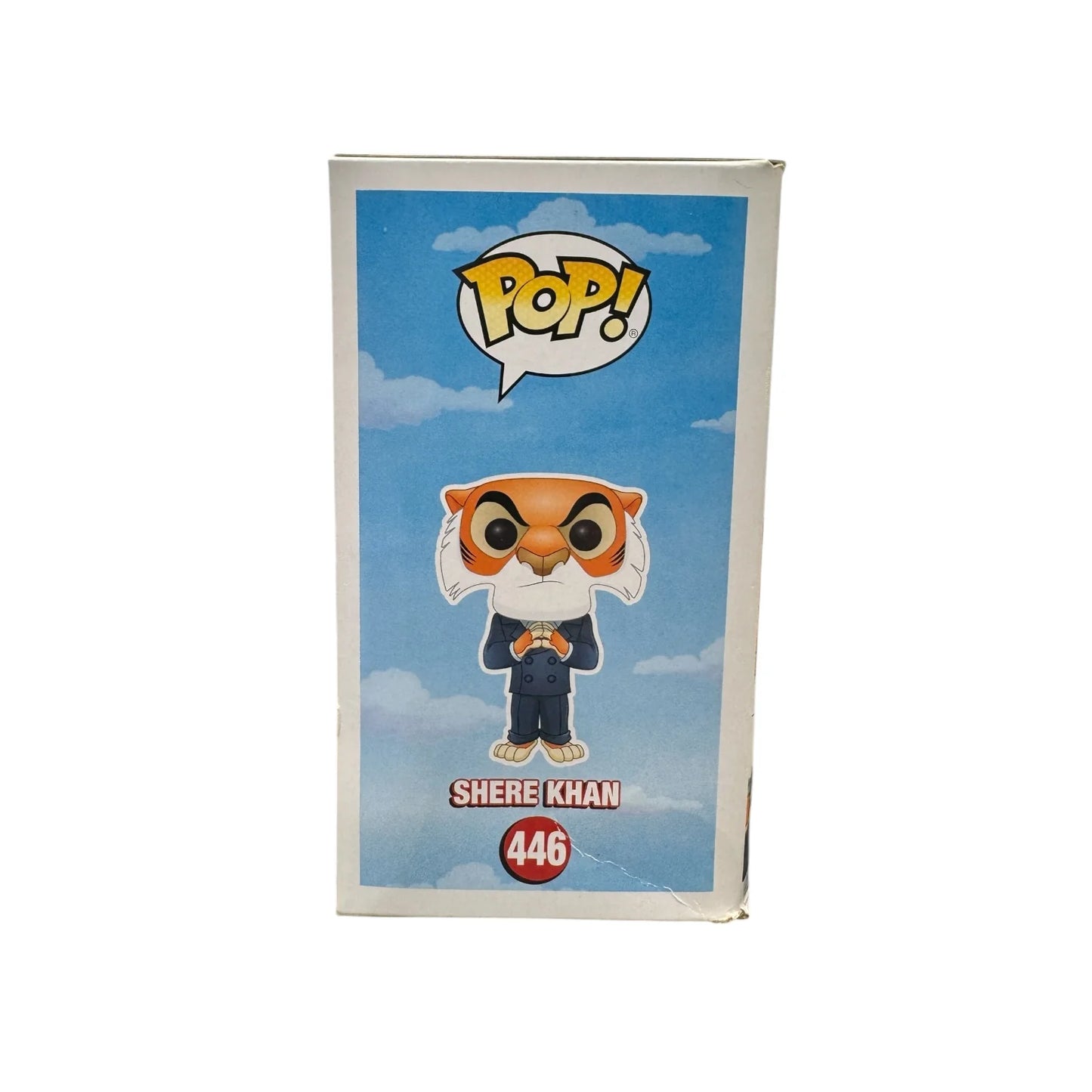 Shere Khan #446 Funko Pop! - Disney - Talespin - 2018 NYCC Shared Exclusive - Condition 7\/10