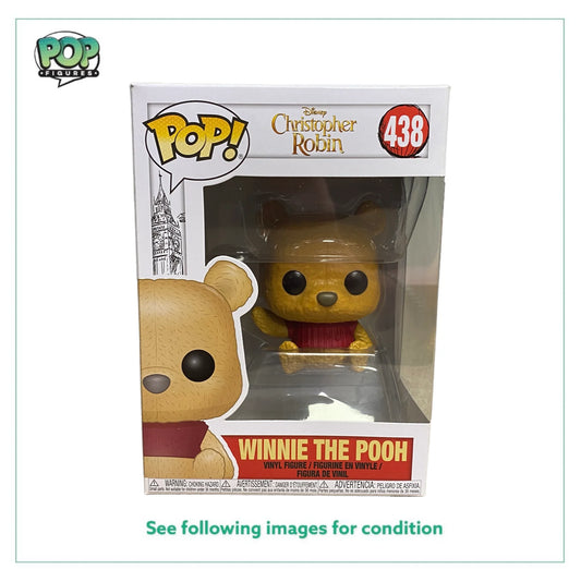 Winnie the Pooh #438 Funko Pop! - Christopher Robin - Condition 9.5+\/10