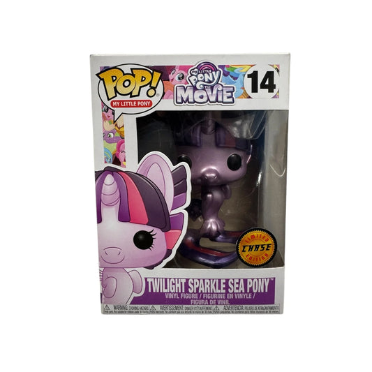 Twilight Sparkle Sea Pony (Metallic Chase) #14 Funko Pop! - My Little Pony the Movie - Condition 8\/10