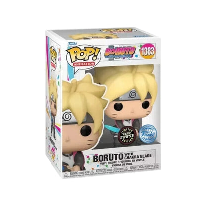Boruto with Chakra Blade #1383 (Glow Chase) Funko Pop! - Boruto: Naruto Next Generations - Special Edition