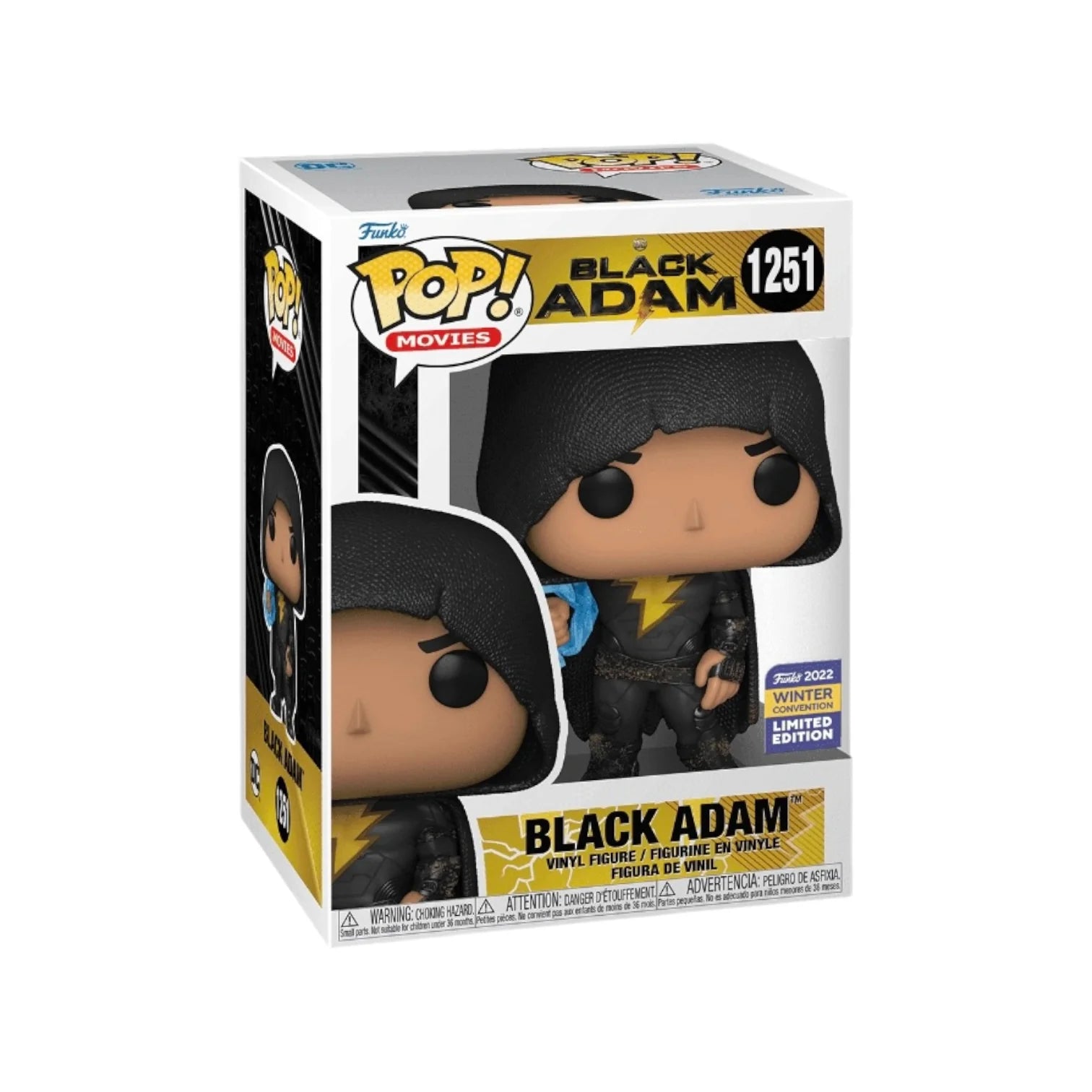 Black Adam #1251 Funko Pop! - Black Adam - CCXP 2022 Shared Exclusive
