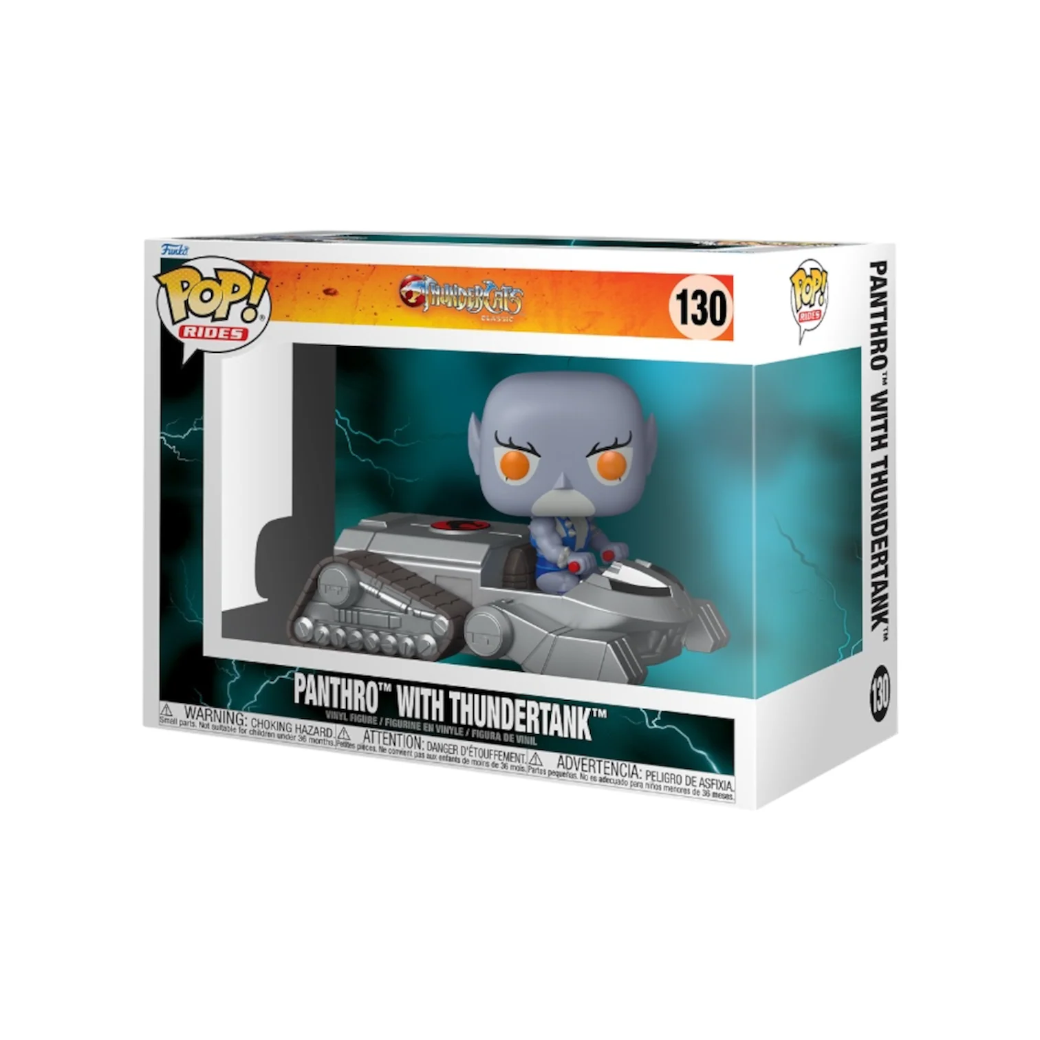 Panthro with Thundertank #130 Funko Ride Pop - Thundercats - PREORDER