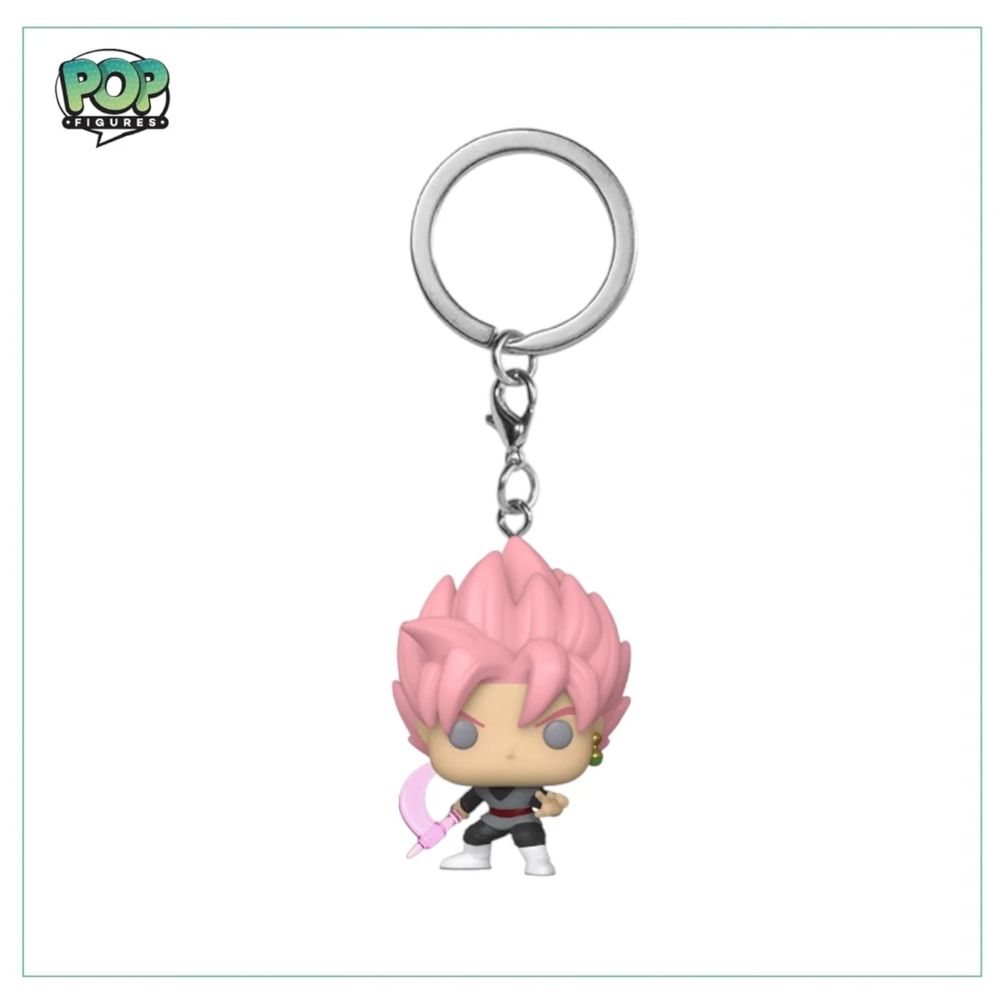 Super Saiyan Rosé Goku Black Pocket Pop Keychain - Dragon Ball Z