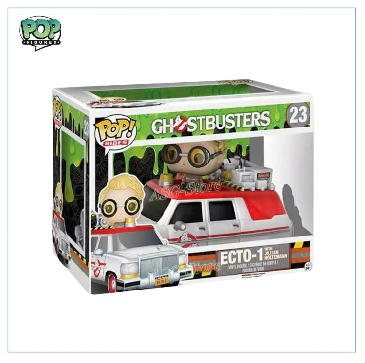 Ecto-1 with Jillian Holtzmann #23 Deluxe Funko Pop! Ghostbusters - 9\\/10