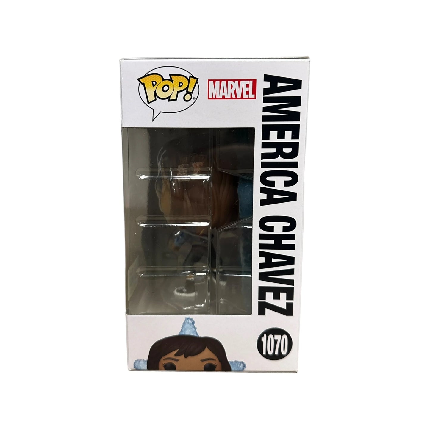 America Chavez #1070 (w\\/ Star Portal) Funko Pop! - Doctor Strange in The Multiverse of Madness - SDCC 2022 Official Convention Exclusive - Condition 9\\/10