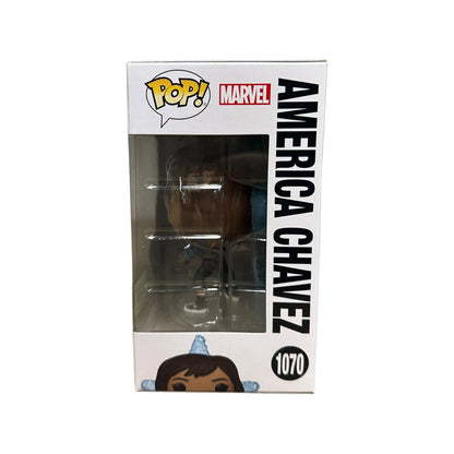 America Chavez #1070 (w\\/ Star Portal) Funko Pop! - Doctor Strange in The Multiverse of Madness - SDCC 2022 Official Convention Exclusive - Condition 9\\/10