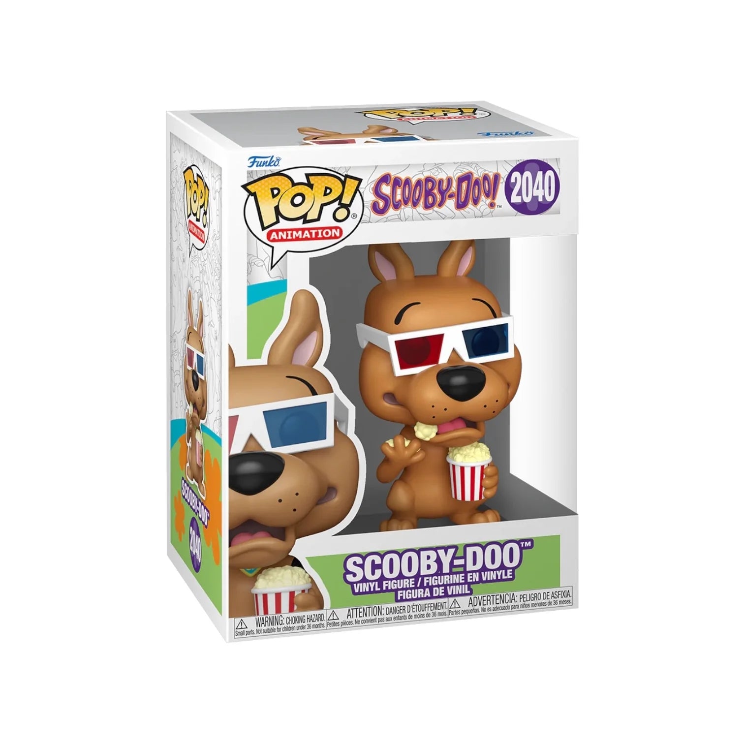 Scooby-Doo in 3D Glassses #2040 Funko Pop - Scooby-Doo - PREORDER