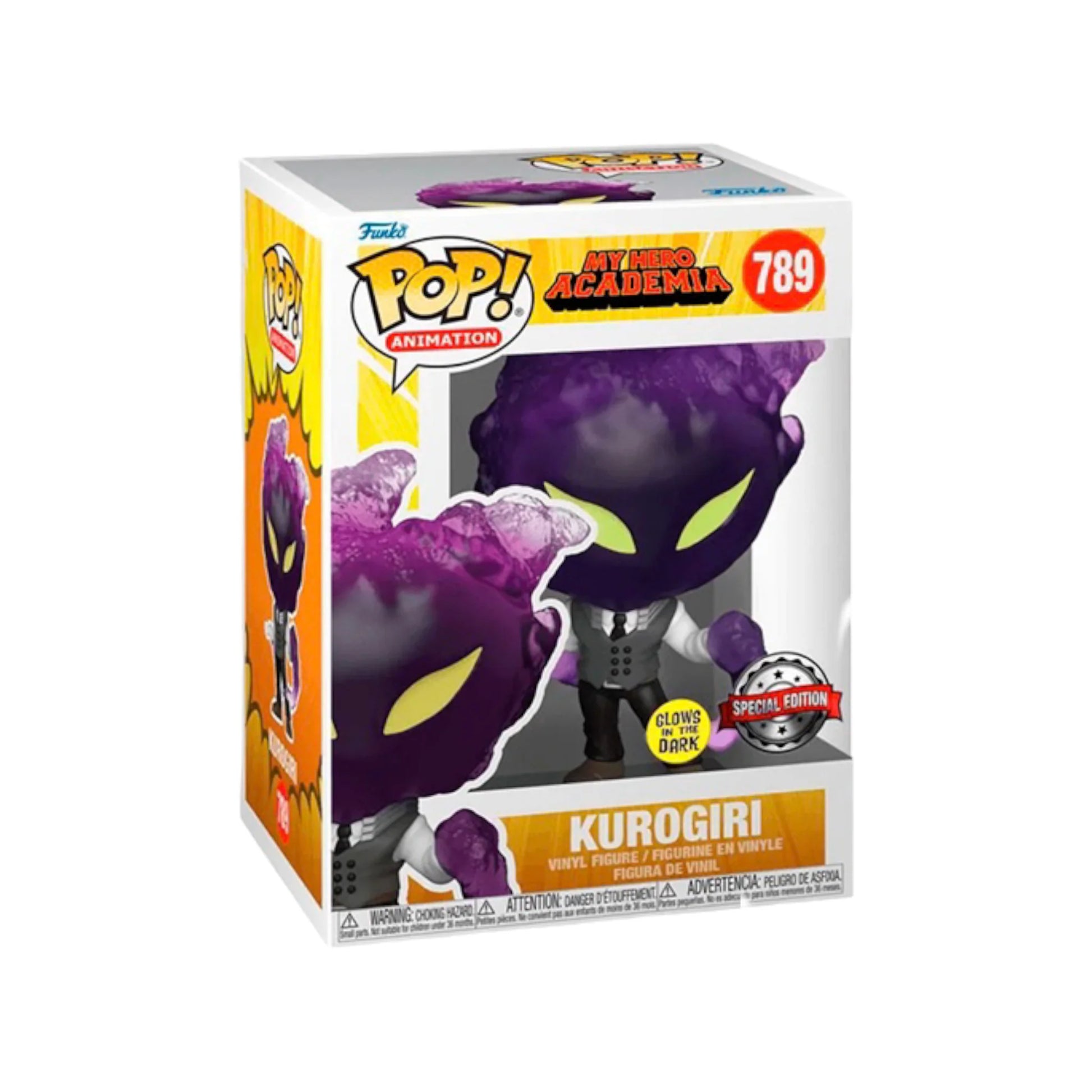 Kurogiri (Glows in the Dark) #789 Funko Pop! - My Hero Academia - Special Edition