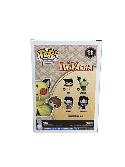 Kirara \\u0026 Shippo #1311 (Flocked Chase) Funko Pop! - InuYasha - Funko Shop Exclusive - Condition 9.5\\/10