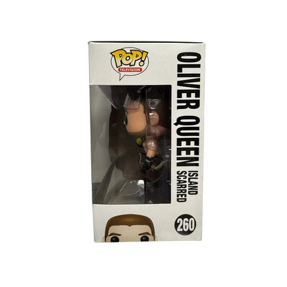 Oliver Queen Island Scarred #260 Funko Pop! - Arrow - Condition 7.75\\/10