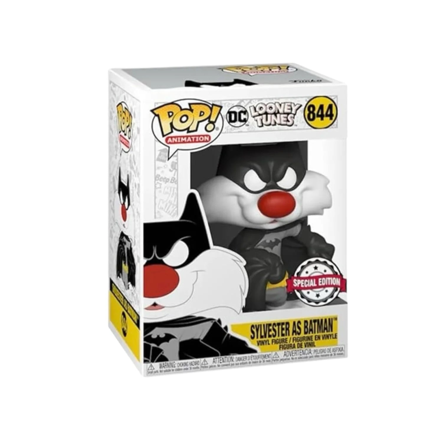 Sylvester as Batman Funko Pop! #844 - DC\/Looney Tunes - Special Edition