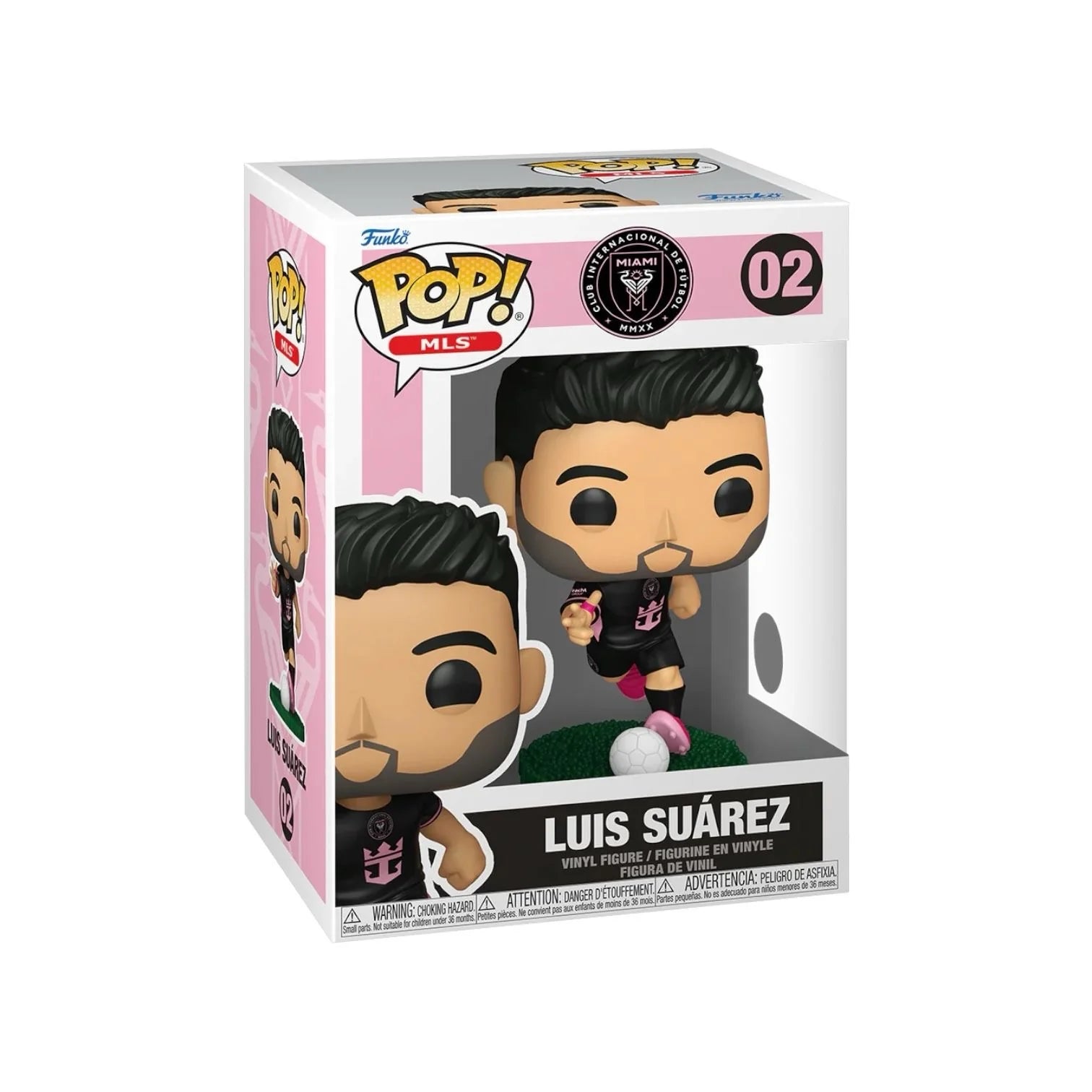 Luis Suarez #02 Funko Pop - Club Internacional De Futbol : Inter Miami
