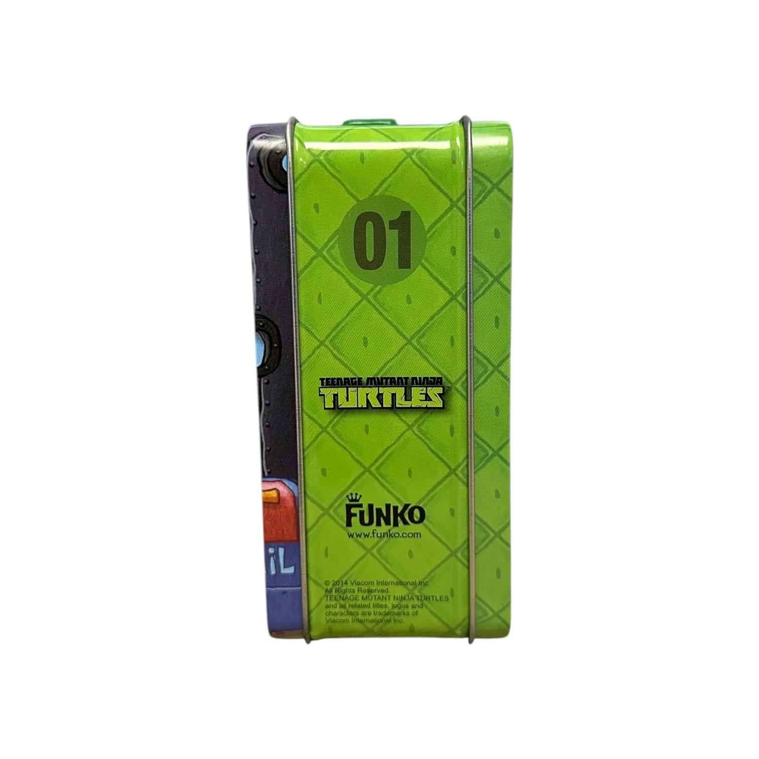 SpongeBob Leonardo and Plankton Shredder #01 Funko Pop Lunchbox Tin! - SpongeBob SquarePants x Teenage Mutant Ninja Turtles - SDCC 2014 Exclusive LE1000 Pcs - Condition 8.5\\/10