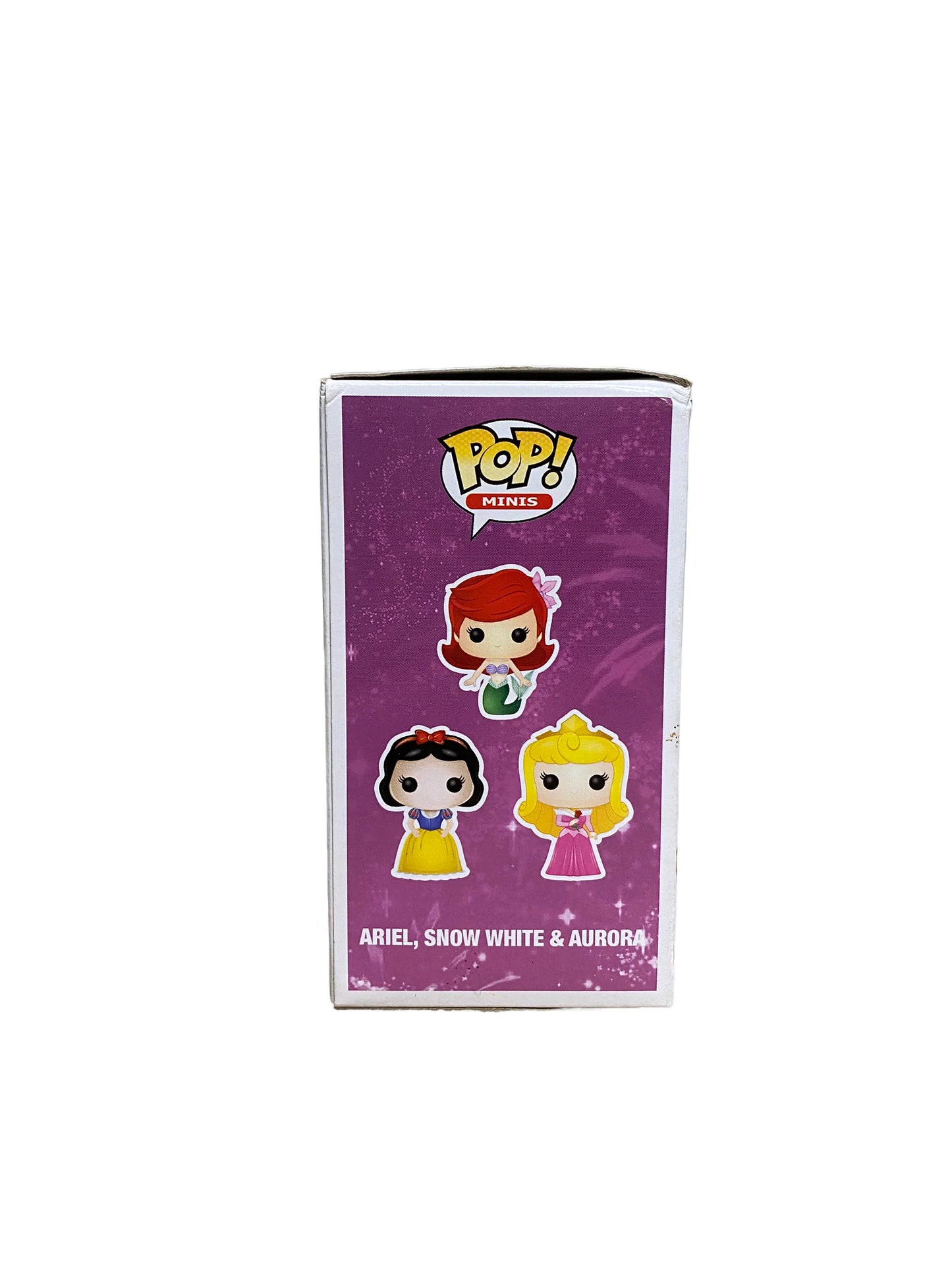 Ariel, Snow White and Aurora 3 Pack Funko Pop Minis! - Disney - 2013 Pop! - Condition 7.5\\/10