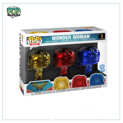 Wonder Woman Deluxe Funko 3 Pack! - DC Heroes - Funko Limited Edition