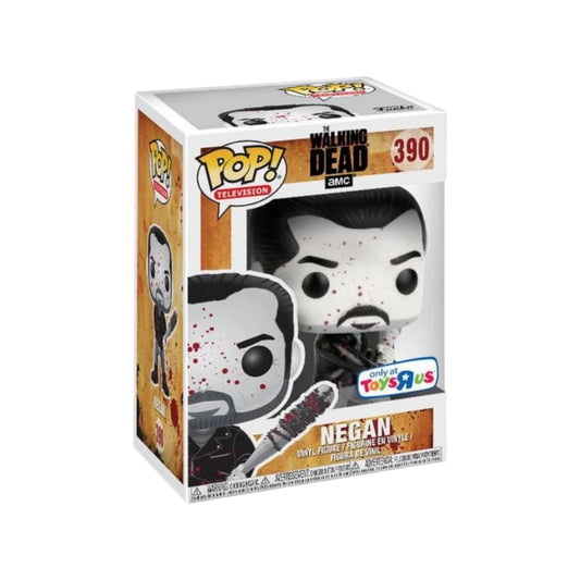 Negan #390 (Black \\u0026 White) Funko Pop! - The Walking Dead - Toys R Us Exclusive - Condition 8.5\\/10