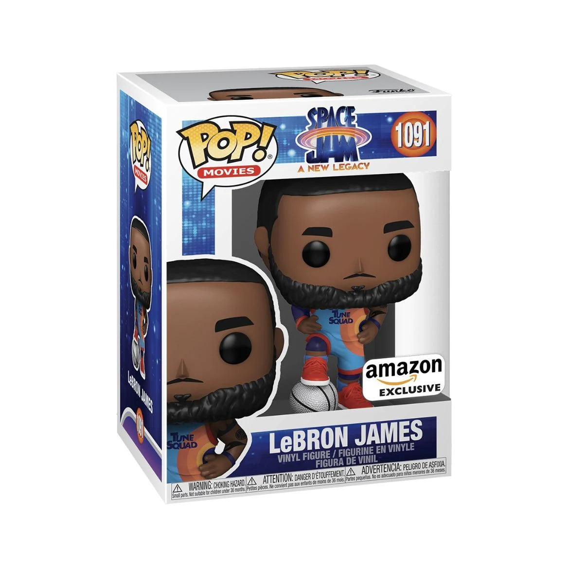LeBron James #1091 Funko Pop! - Space Jam: A New Legacy - Amazon Exclusive